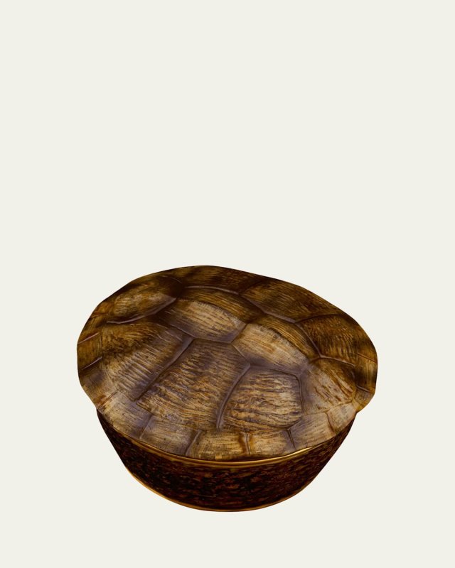 Turtleshell-Lidded Candle